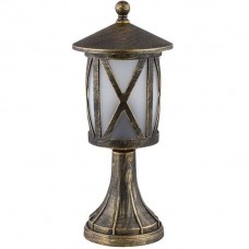 Φωτιστικό Φανάρι Κολωνάκι 1xE27 37cm Αλουμινίου Χαλκός ERIK IP44 96104MF/AB 